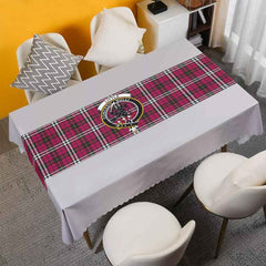 Little Tartan Crest Table Runner - Cotton table runner