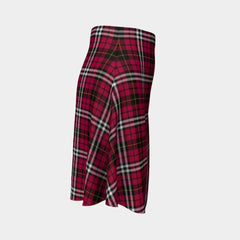 Little Tartan Flared Skirt