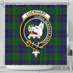 Lockhart Tartan Crest Shower Curtain