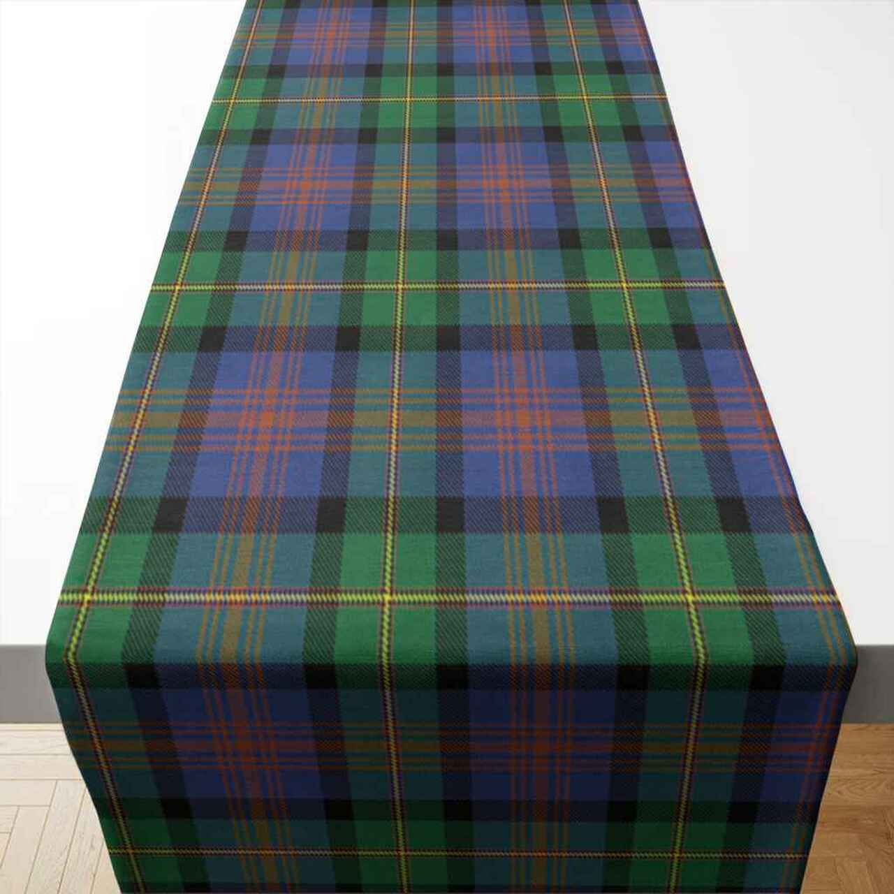 Logan Ancient Tartan Table Runner - Cotton table runner