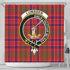 Lumsden Tartan Crest Shower Curtain