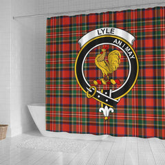 Lyle Tartan Crest Shower Curtain