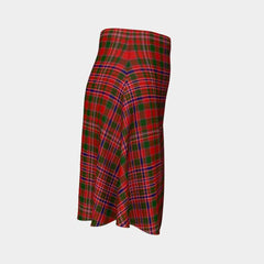 MacAlister Modern Tartan Flared Skirt