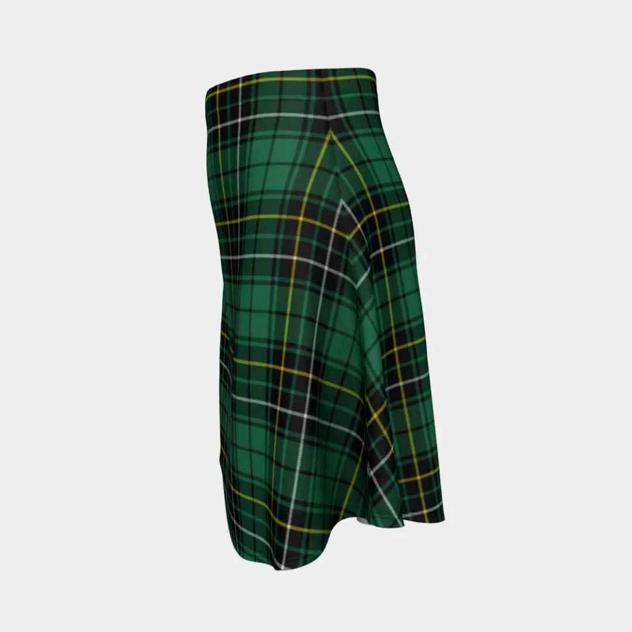 MacAlpine Ancient Tartan Flared Skirt