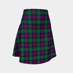 MacArthur - Milton Tartan Flared Skirt