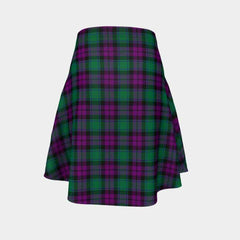 MacArthur - Milton Tartan Flared Skirt