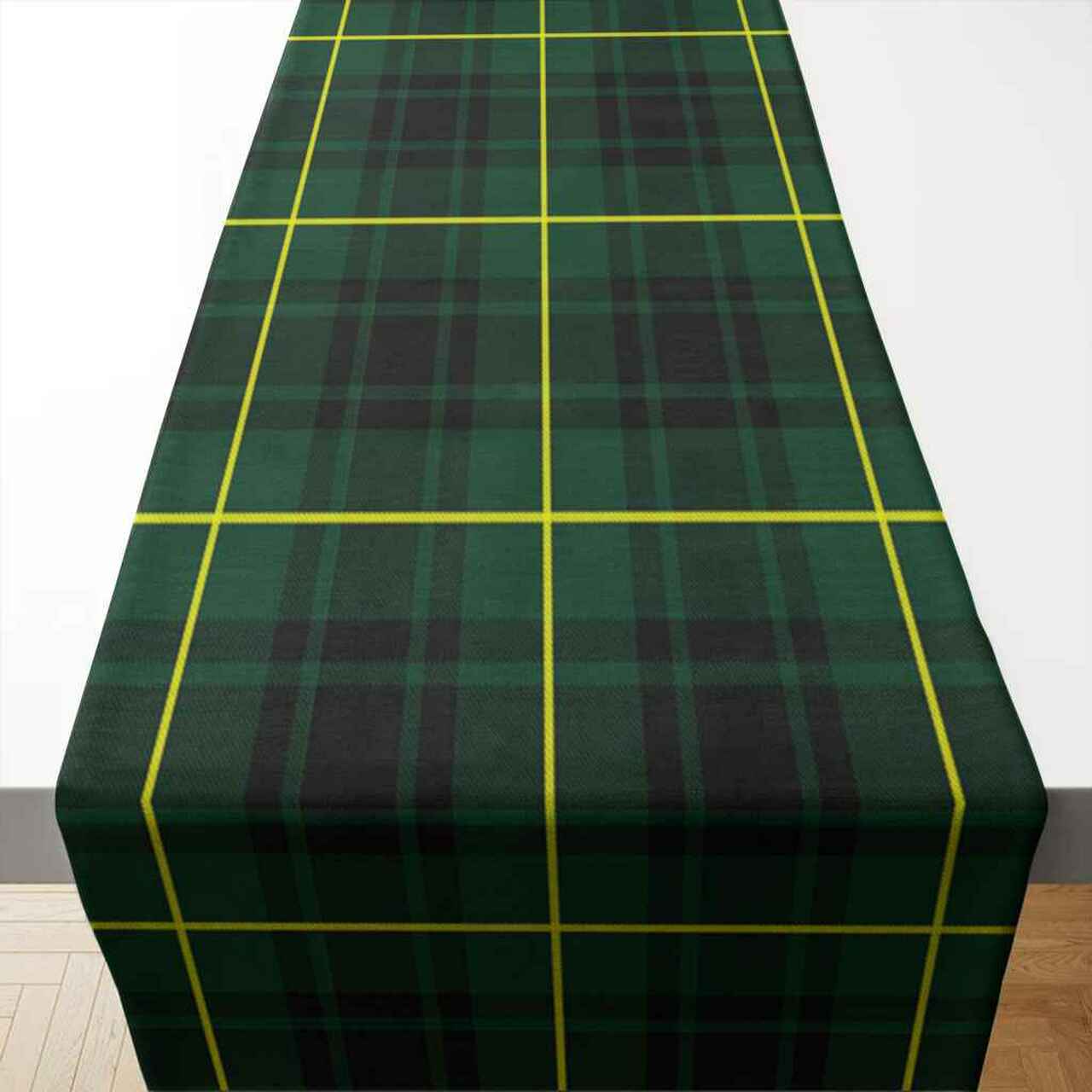 MacArthur Modern Tartan Table Runner - Cotton table runner