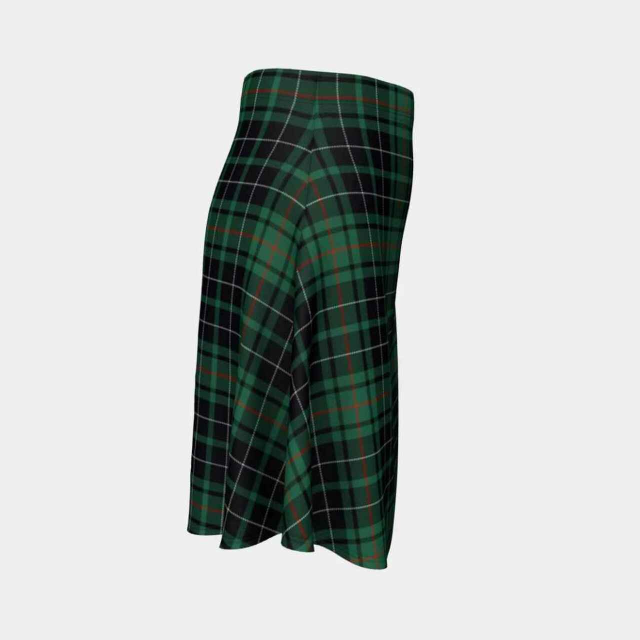 MacAulay Hunting Ancient Tartan Flared Skirt