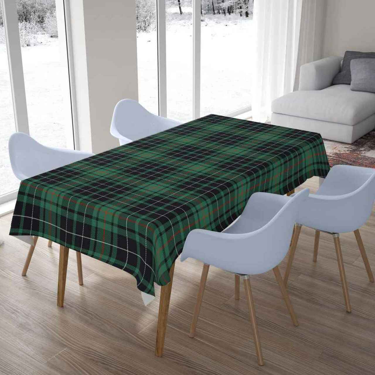 MacAulay Hunting Ancient Tartan Tablecloth