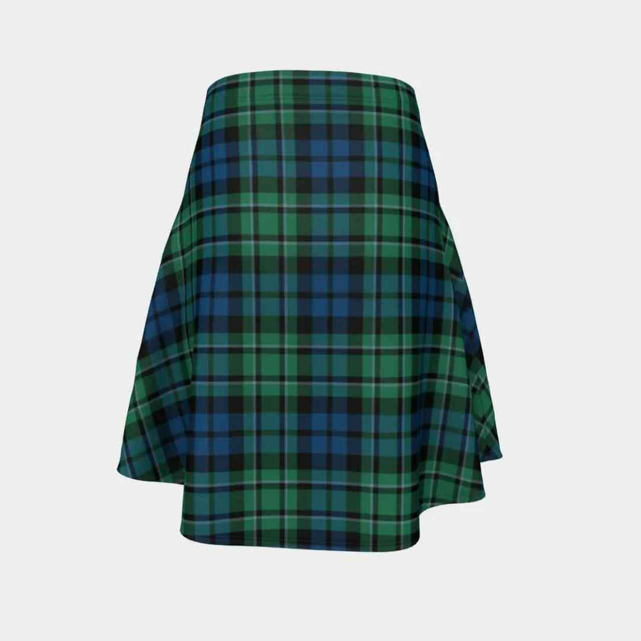 MacCallum Ancient Tartan Flared Skirt