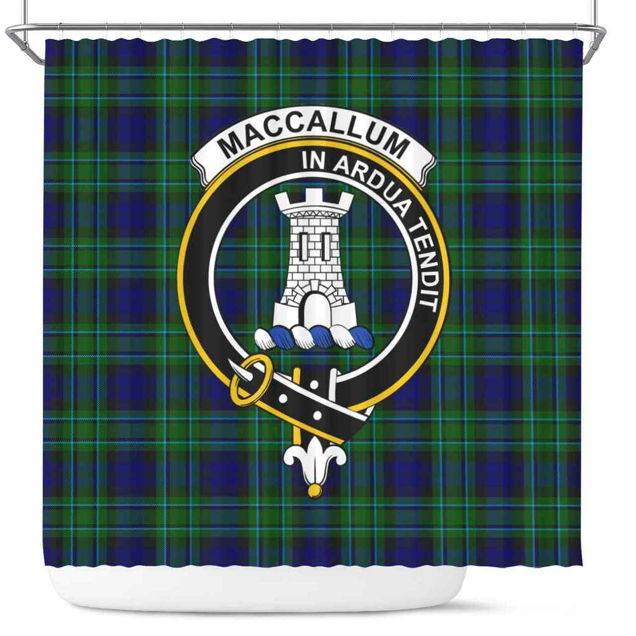 MacCallum Tartan Crest Shower Curtain