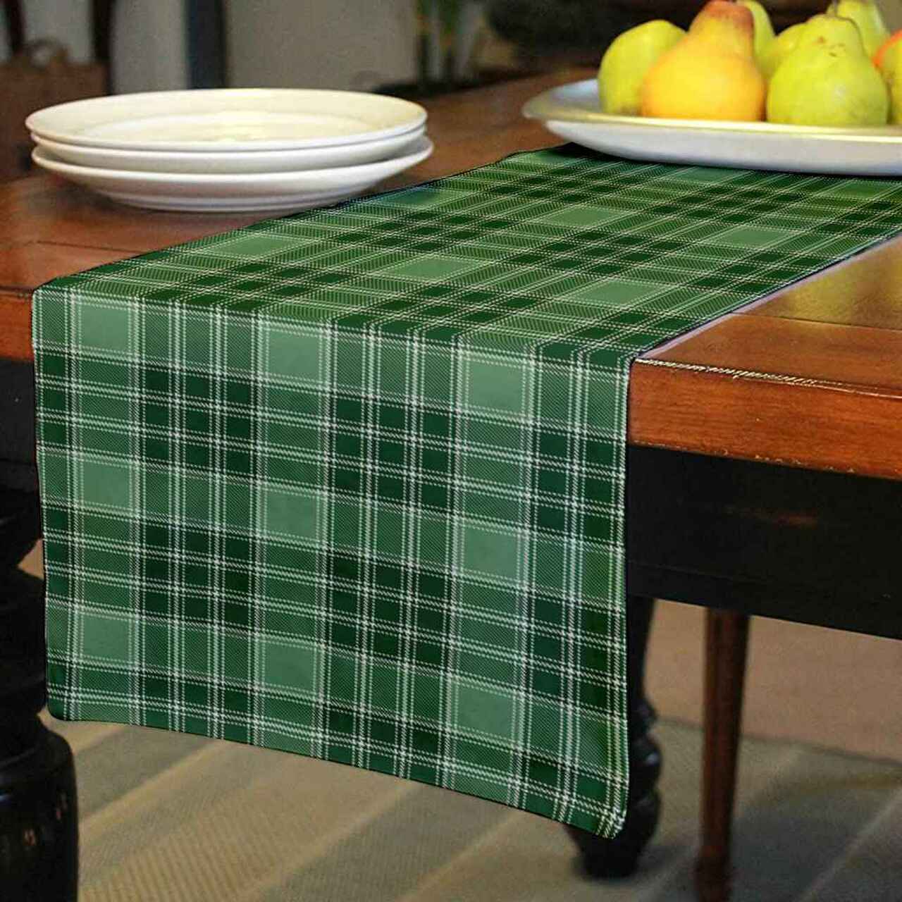 MacDonald Lord of the Isles Hunting Tartan Table Runner - Cotton table runner