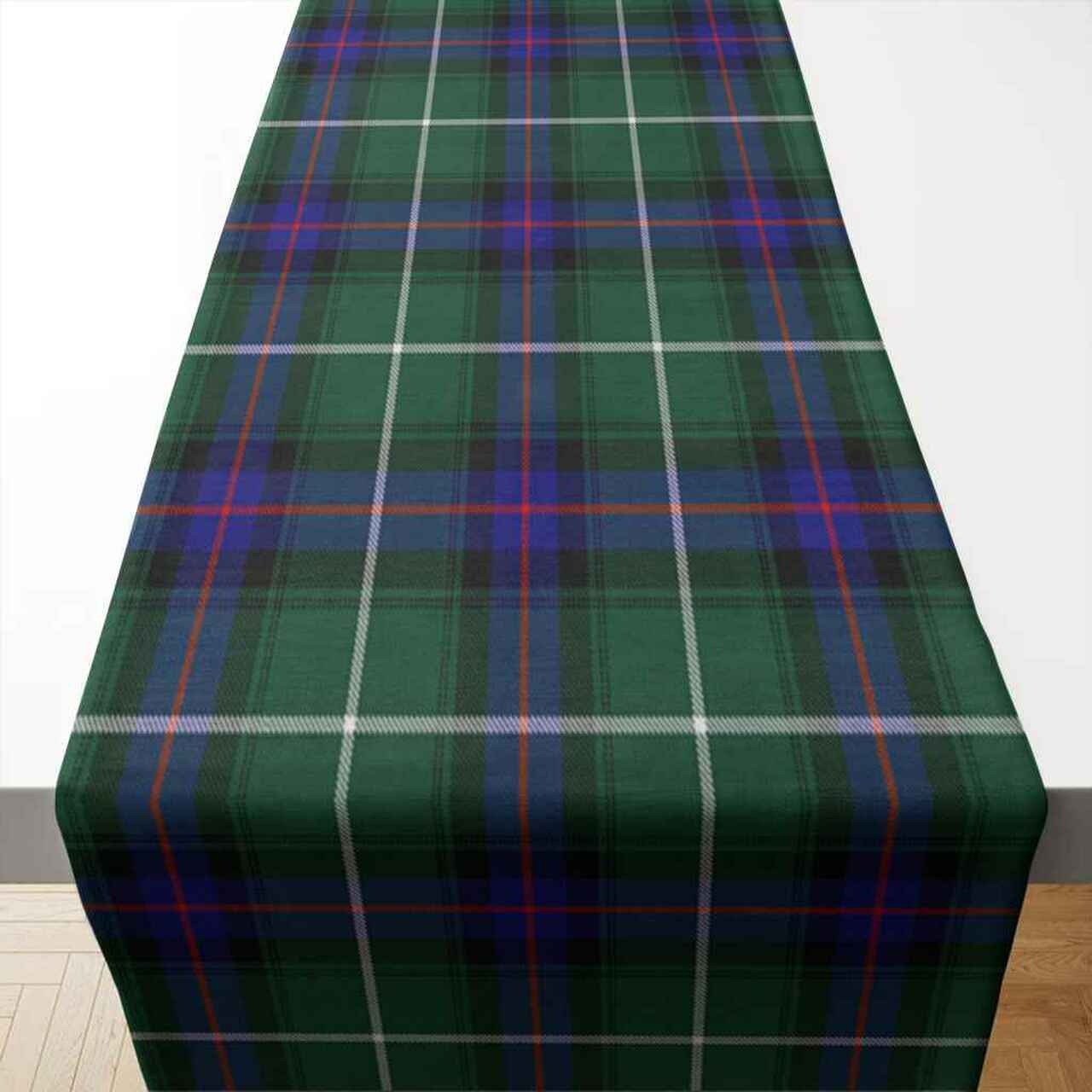 MacDonald of the Isles Hunting Modern Tartan Table Runner - Cotton table runner