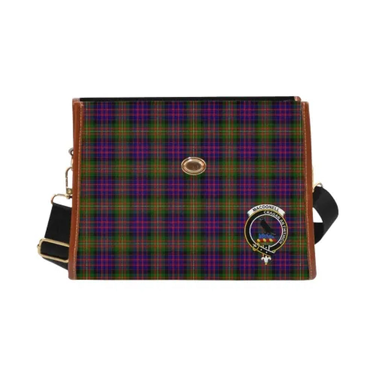 MacDonell of Glengarry Tartan Canvas Bag