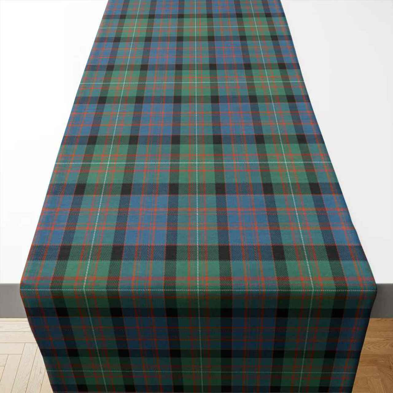 MacDonnell of Glengarry Ancient Tartan Table Runner - Cotton table runner