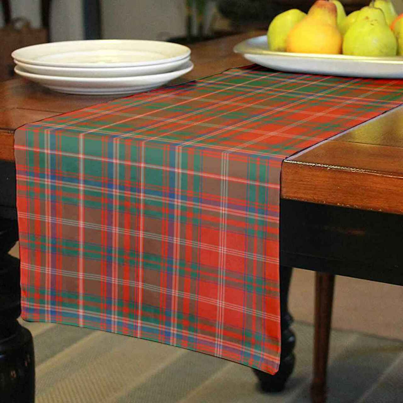 MacDougall Ancient Tartan Table Runner - Cotton table runner