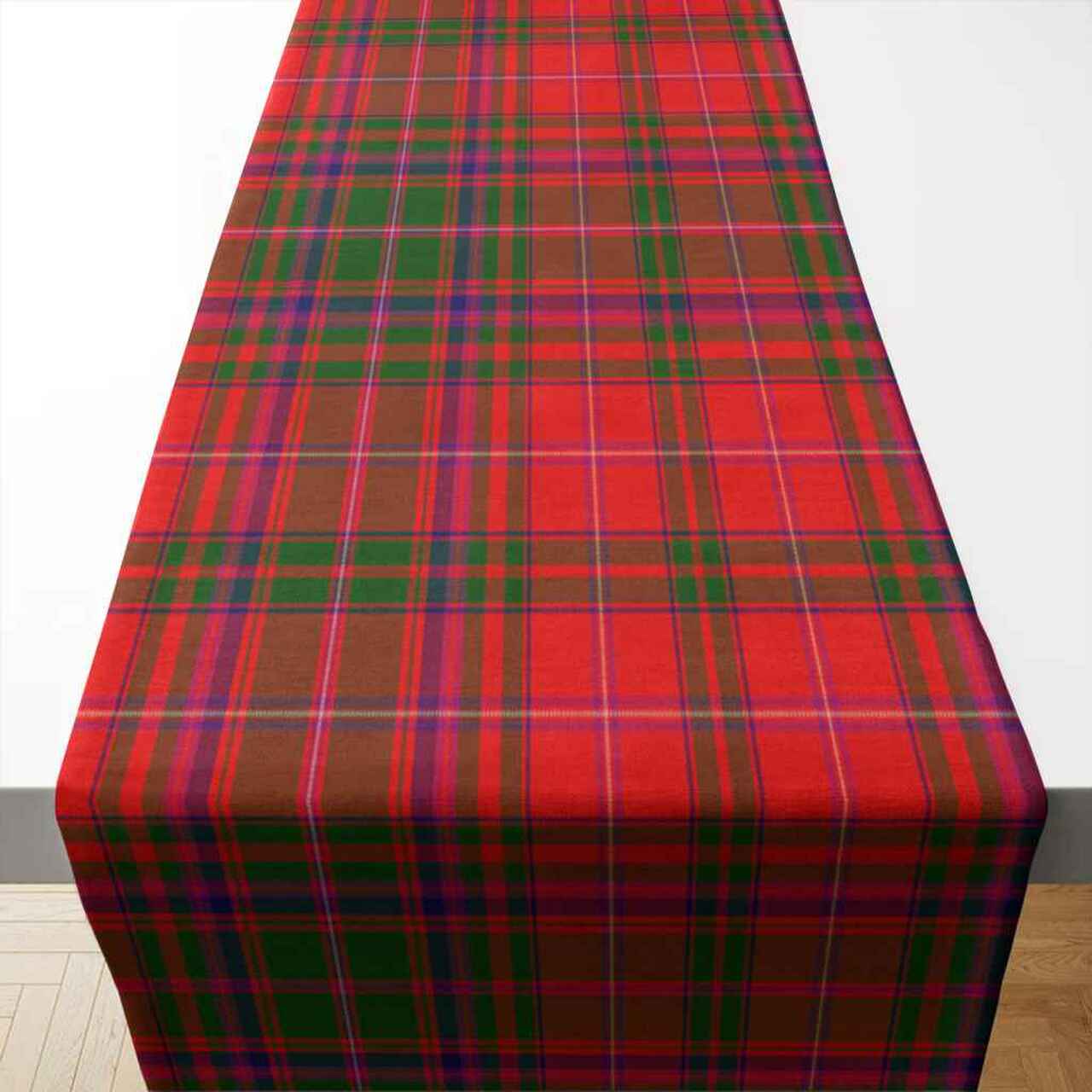 MacDougall Modern Tartan Table Runner - Cotton table runner