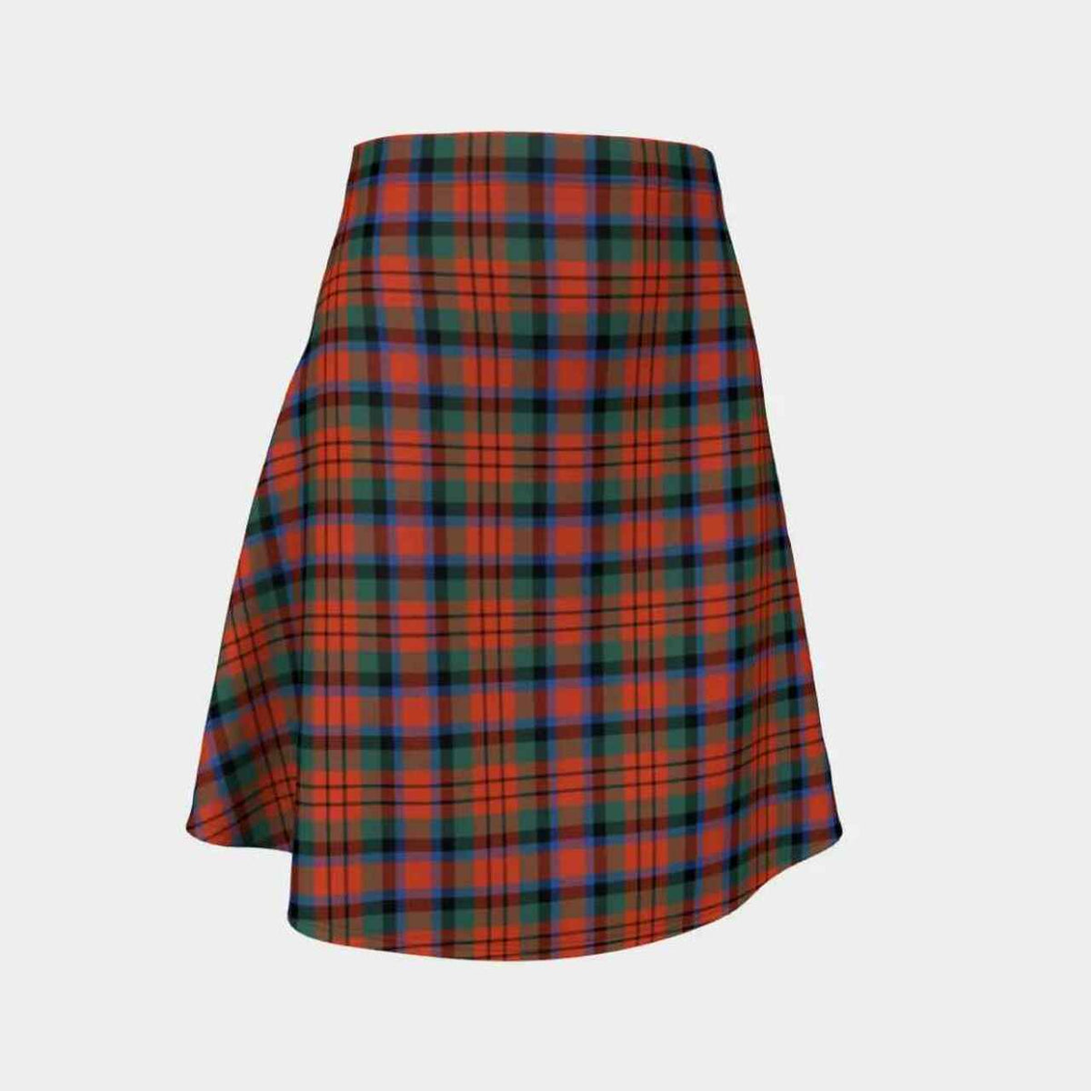 MacDuff Ancient Tartan Flared Skirt