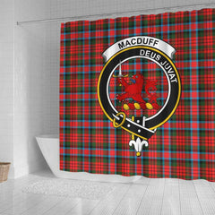 MacDuff Tartan Crest Shower Curtain