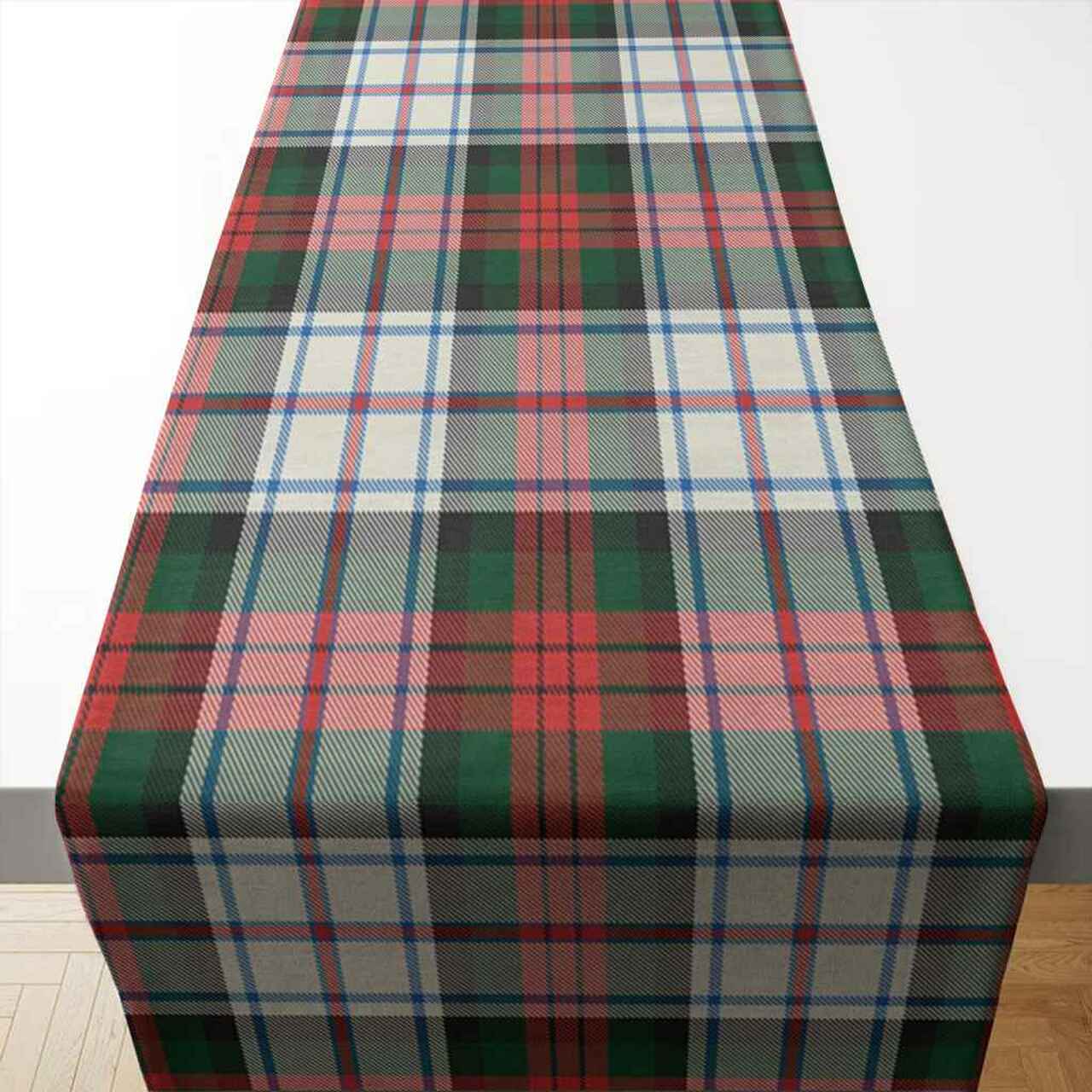 MacDuff Dress Modern Tartan Table Runner - Cotton table runner