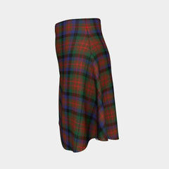 MacDuff Hunting Modern Tartan Flared Skirt