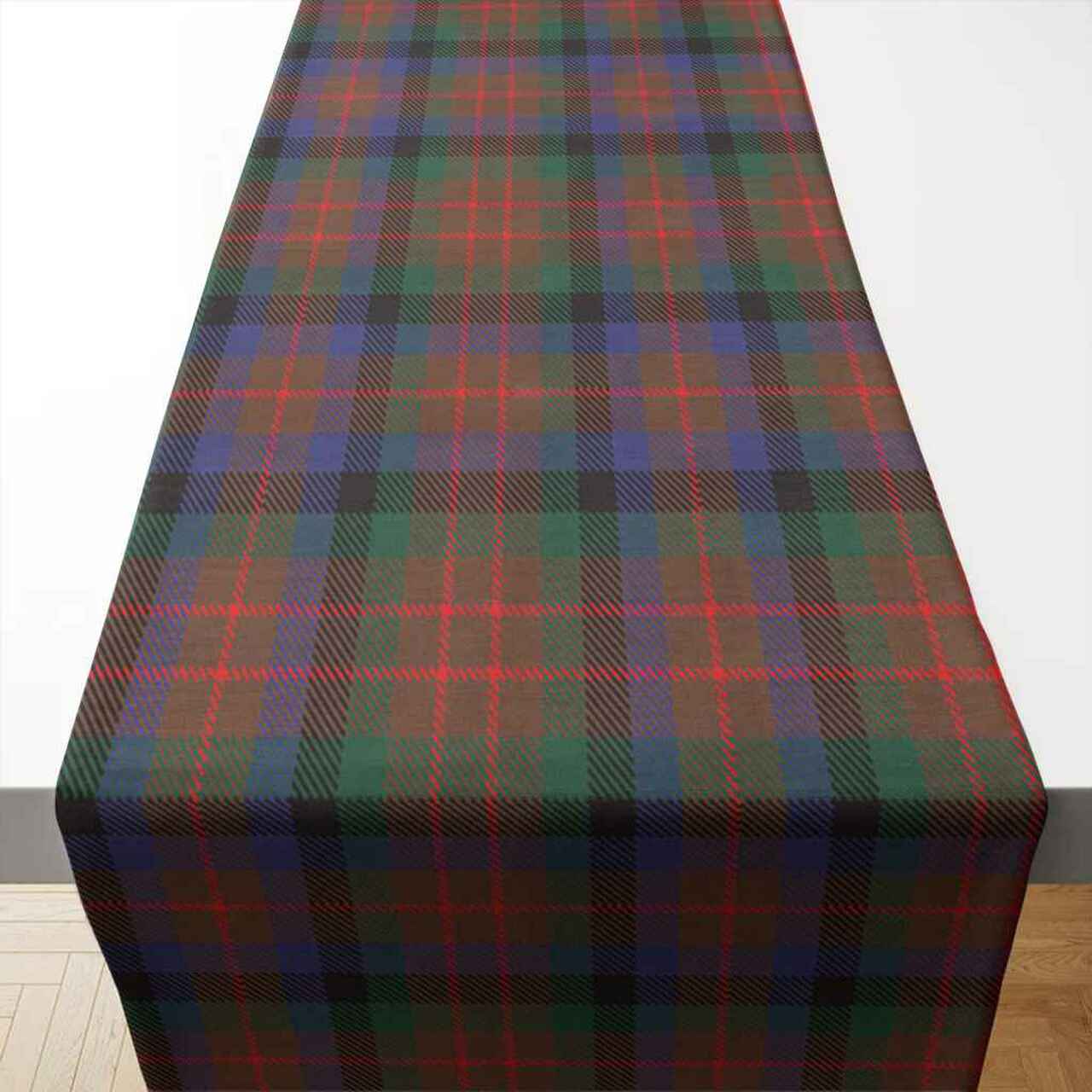 MacDuff Hunting Modern Tartan Table Runner - Cotton table runner