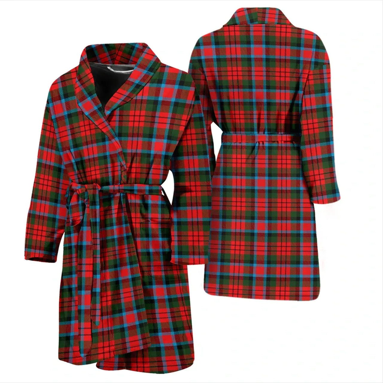 MacDuff Modern Tartan Bathrobe