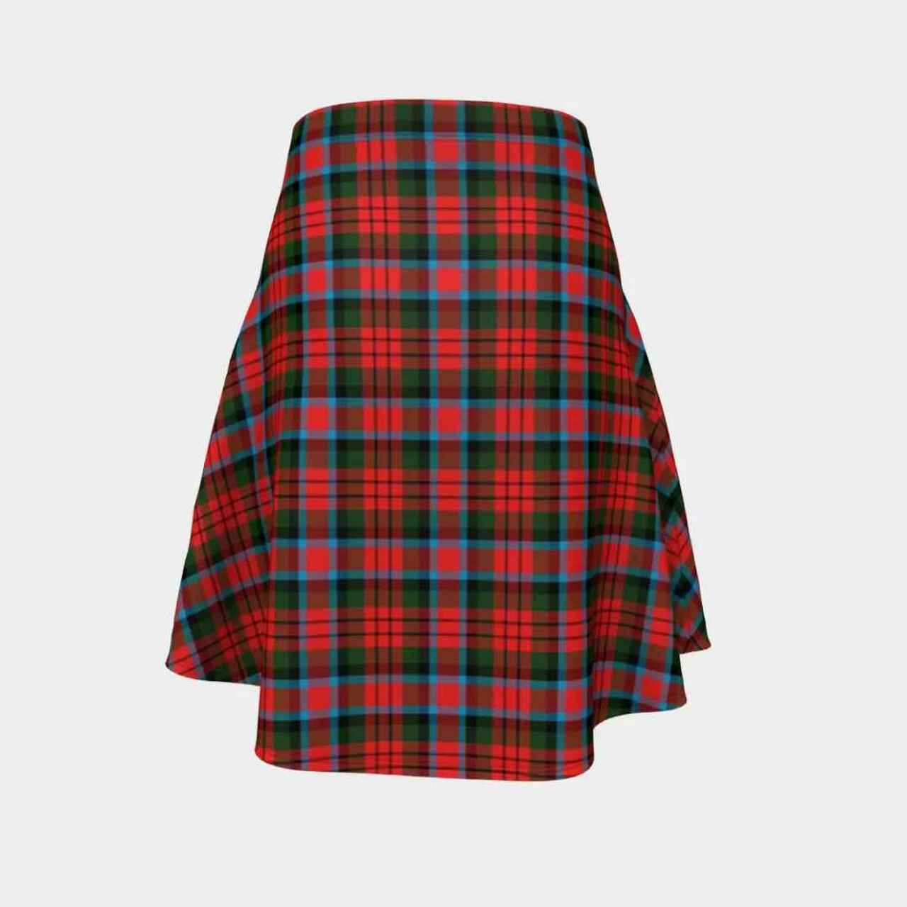 MacDuff Modern Tartan Flared Skirt