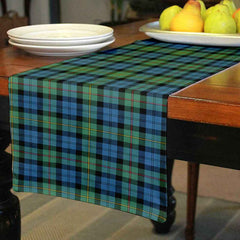 MacEwen Ancient Tartan Table Runner - Cotton table runner