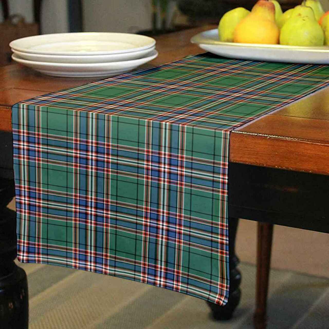 MacFarlane Hunting Ancient Tartan Table Runner - Cotton table runner