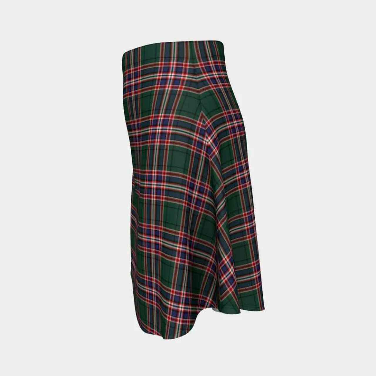 MacFarlane Hunting Modern Tartan Flared Skirt