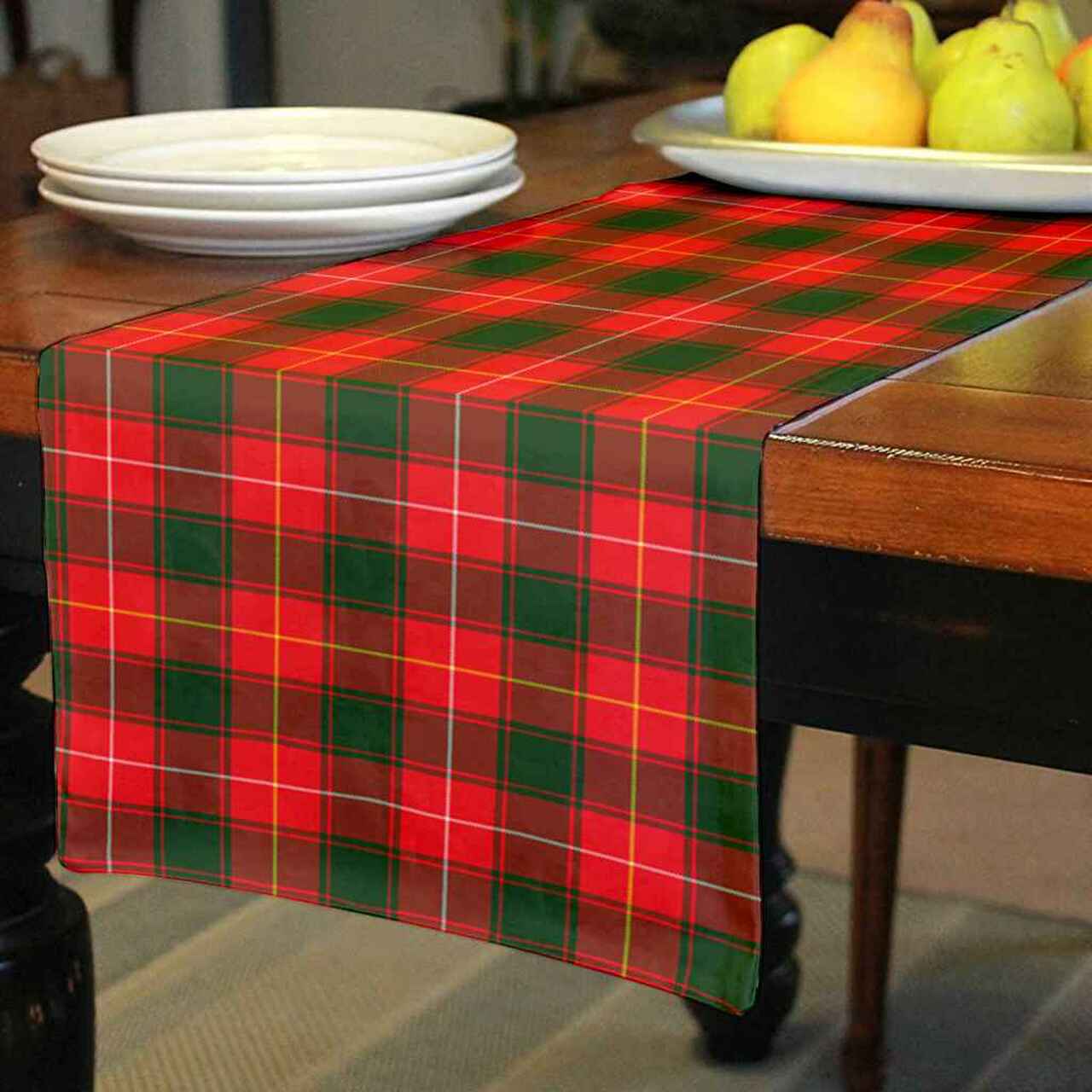 MacFie Tartan Table Runner - Cotton table runner