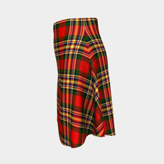 MacGill Modern Tartan Flared Skirt