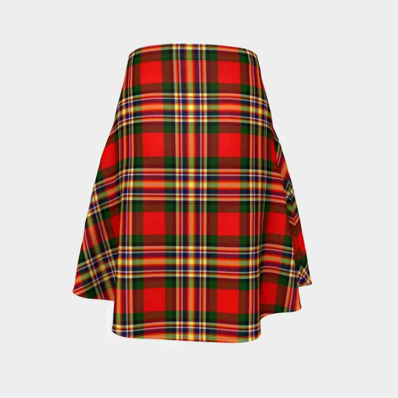 MacGill Modern Tartan Flared Skirt