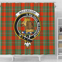 MacGregor Tartan Crest Shower Curtain