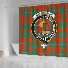 MacGregor Tartan Crest Shower Curtain