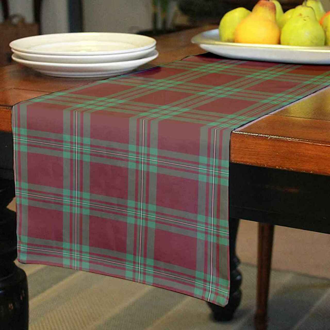 MacGregor Hunting Ancient Tartan Table Runner - Cotton table runner