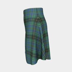 MacInnes Ancient Tartan Flared Skirt