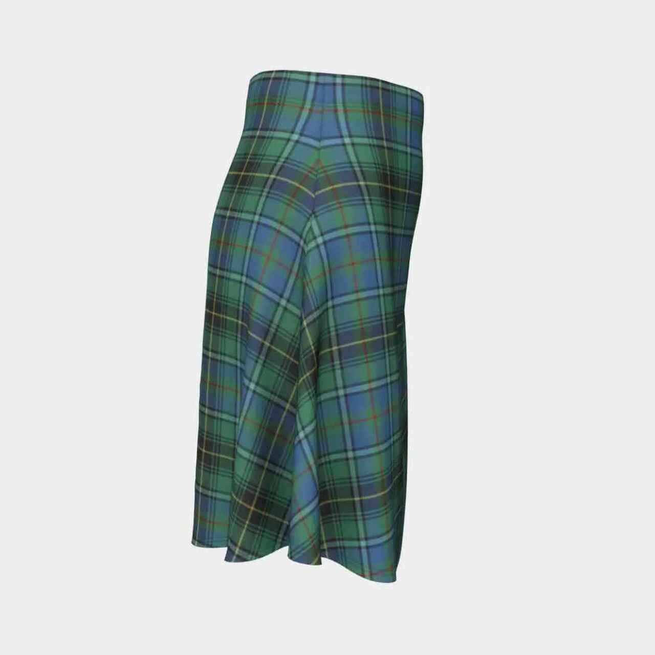 MacInnes Ancient Tartan Flared Skirt