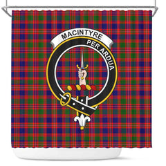 MacIntyre Tartan Crest Shower Curtain