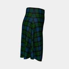 MacKay Modern Tartan Flared Skirt