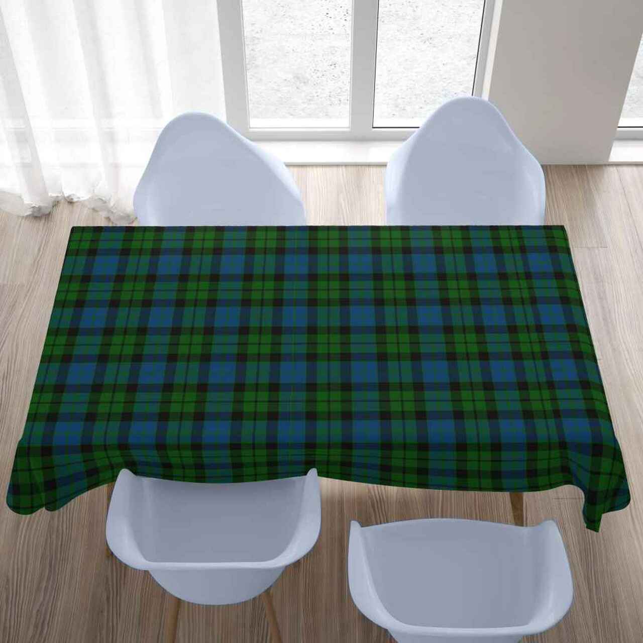 MacKay Modern Tartan Tablecloth