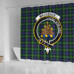 MacKenzie Tartan Crest Shower Curtain