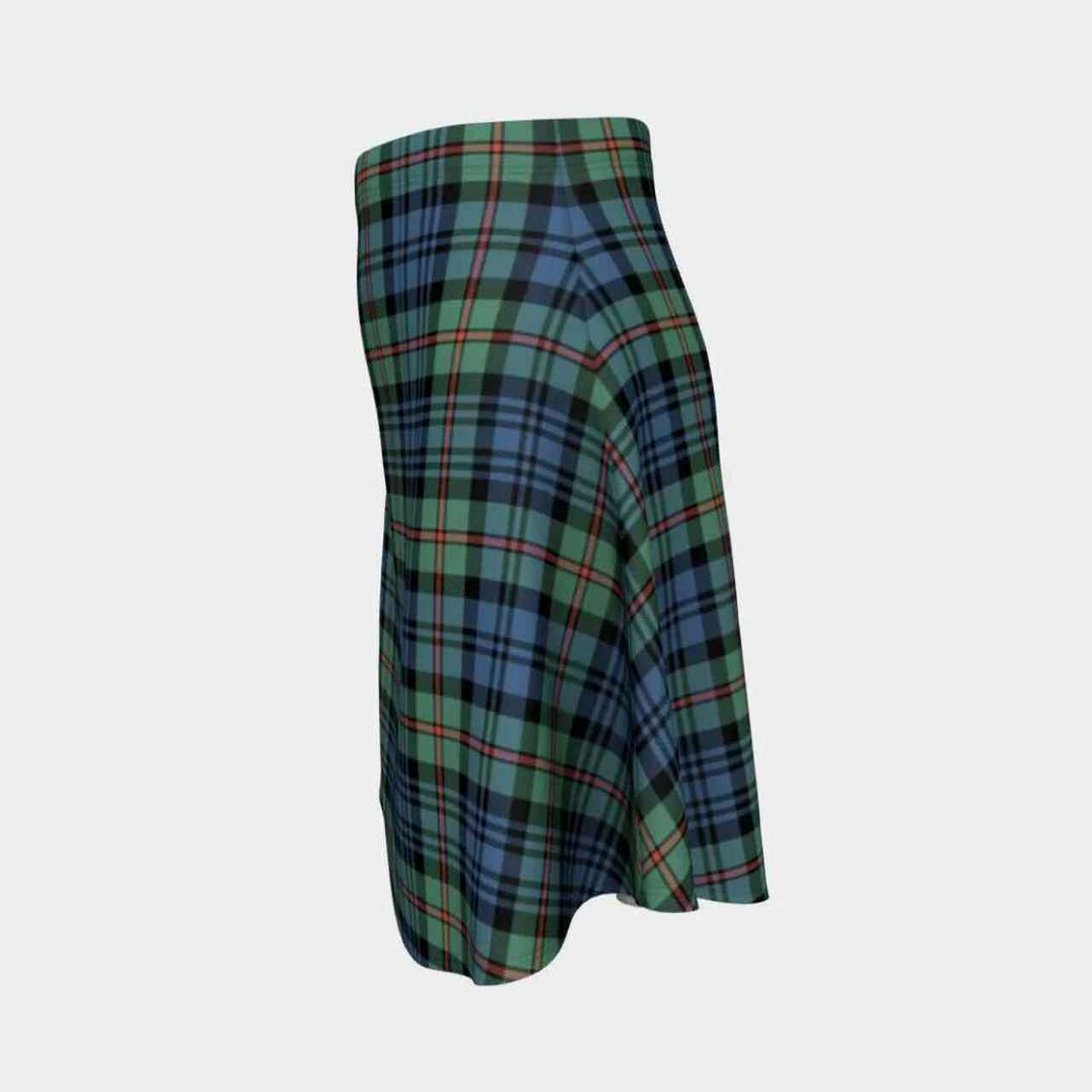 MacKinlay Ancient Tartan Flared Skirt