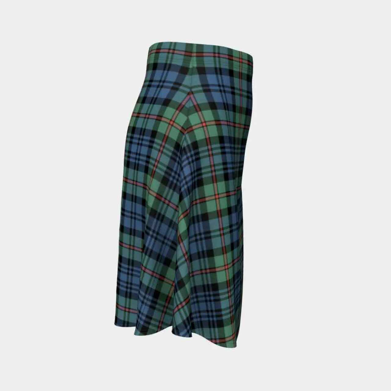 MacKinlay Ancient Tartan Flared Skirt