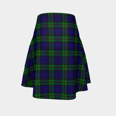 MacKinlay Modern Tartan Flared Skirt