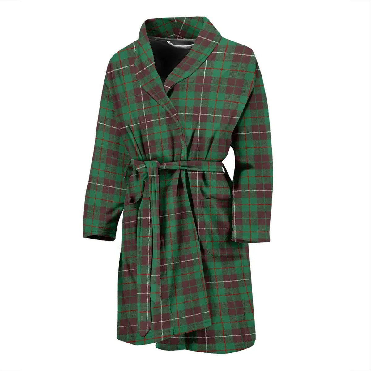 MacKinnon Hunting Ancient Tartan Bathrobe