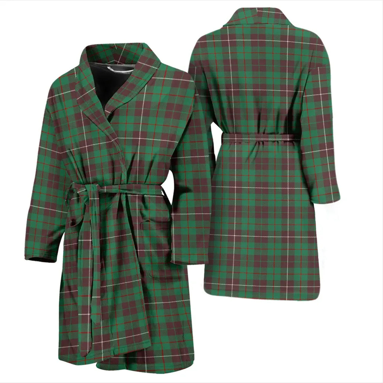 MacKinnon Hunting Ancient Tartan Bathrobe