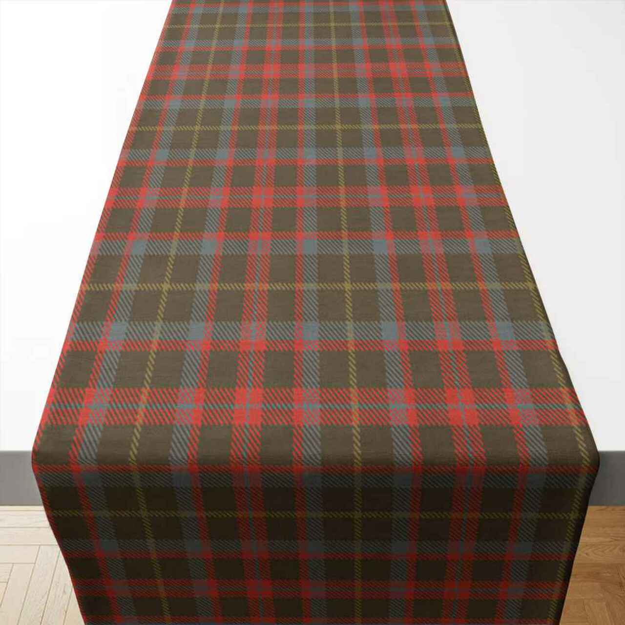 MacKintosh Hunting Weathered Tartan Table Runner - Cotton table runner