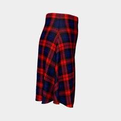 MacLachlan Modern Tartan Flared Skirt